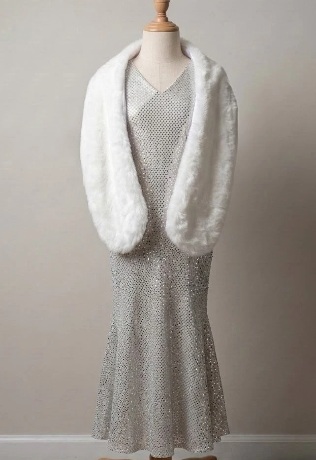 Chasing Fireflies movie star glamor costume with stole