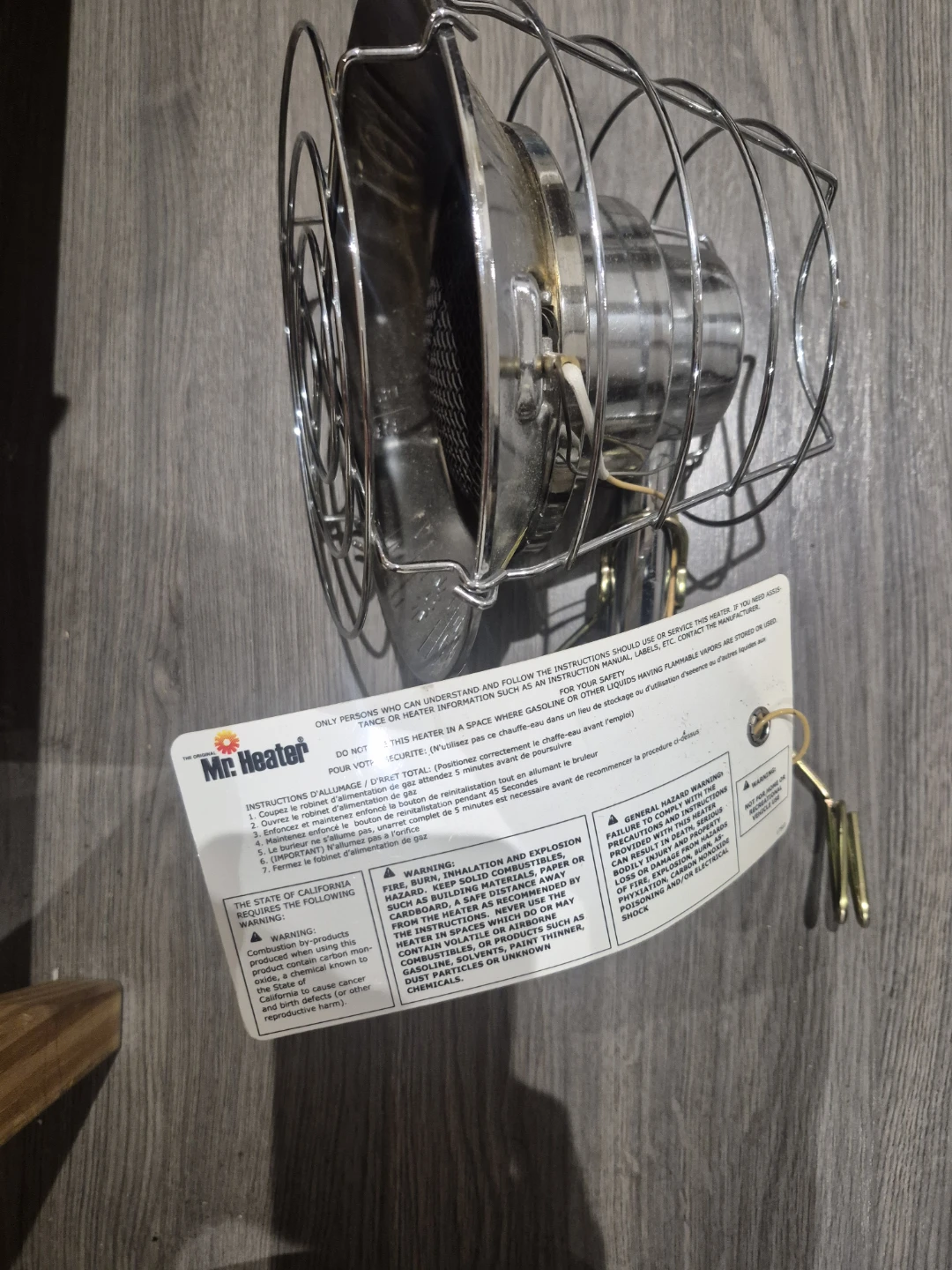 Mr. Heater Portable Radiant Heater - photo 2