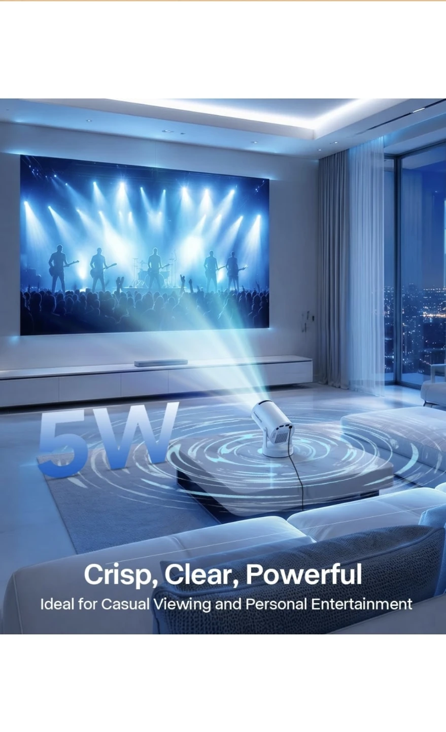 NewMagcubic Upgraded Mini Projector 4K Support - photo 4
