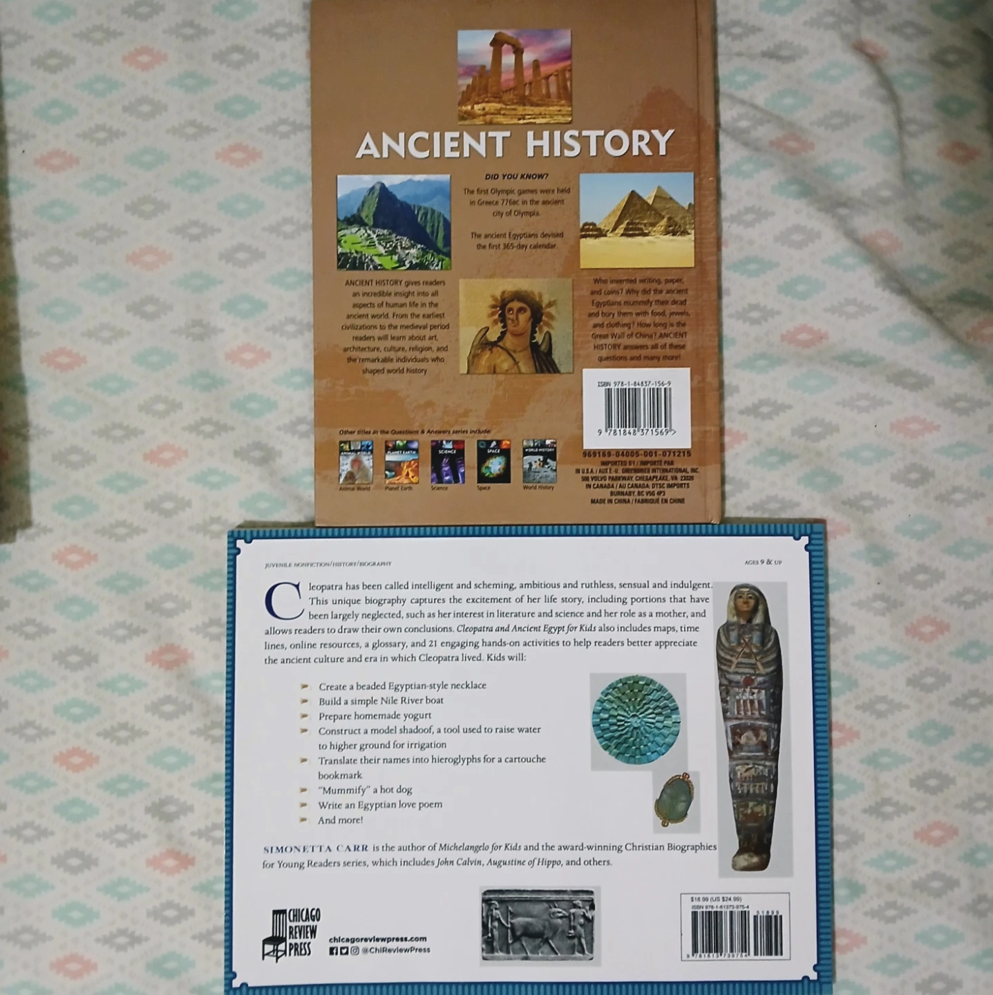 Ancient History and Cleopatra and Ancient Egypt for Kids Books - photo 2