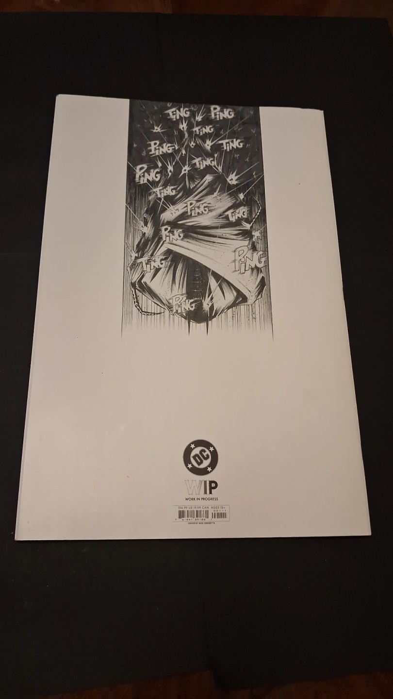 Absolute Batman #1 WIP  Work In Progress ( 11×17 ) Edition - photo 3