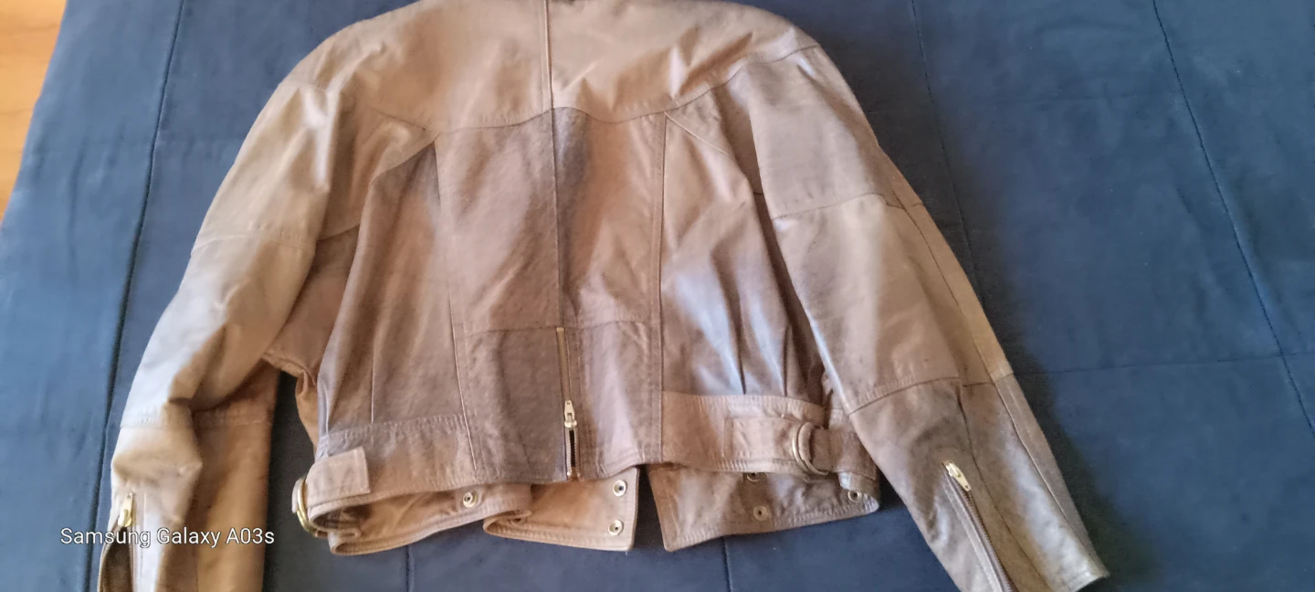 Leather Ranch Vintage Leather Jacket and Pants Set - photo 3