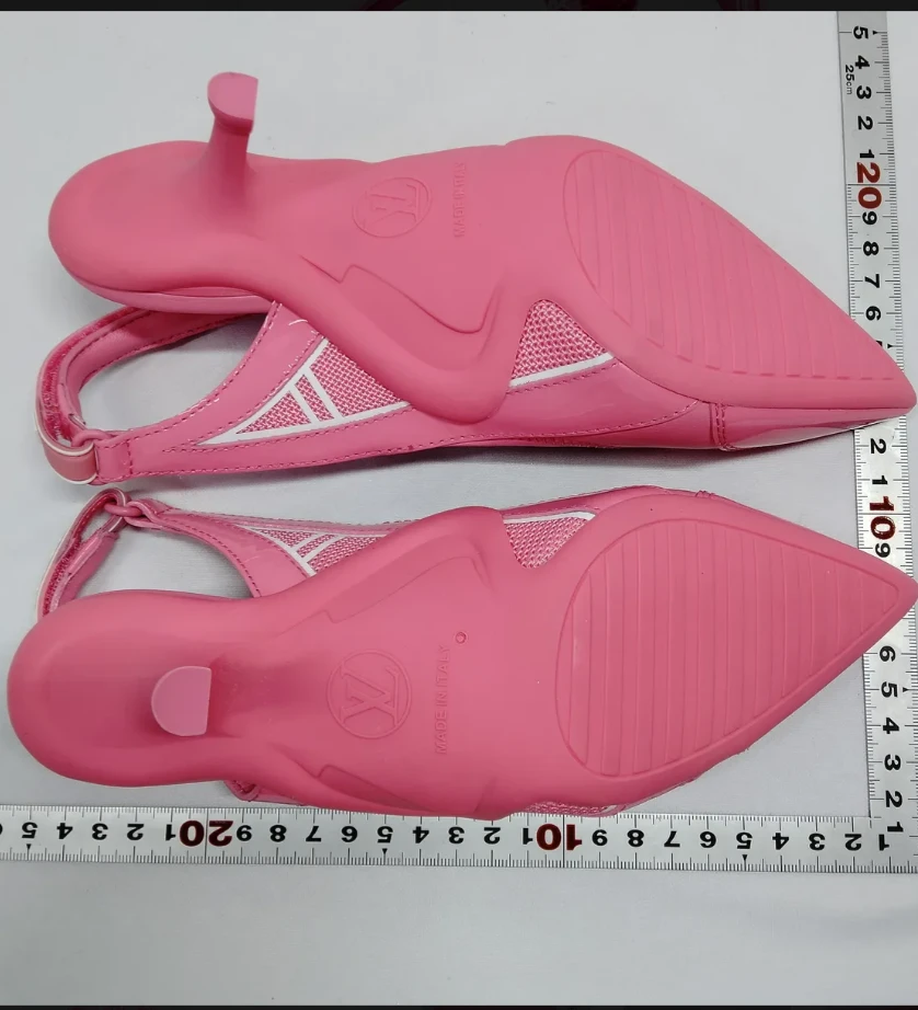 Pre-owned Louis Vuitton Pumps Women Pink US 5 - photo 4