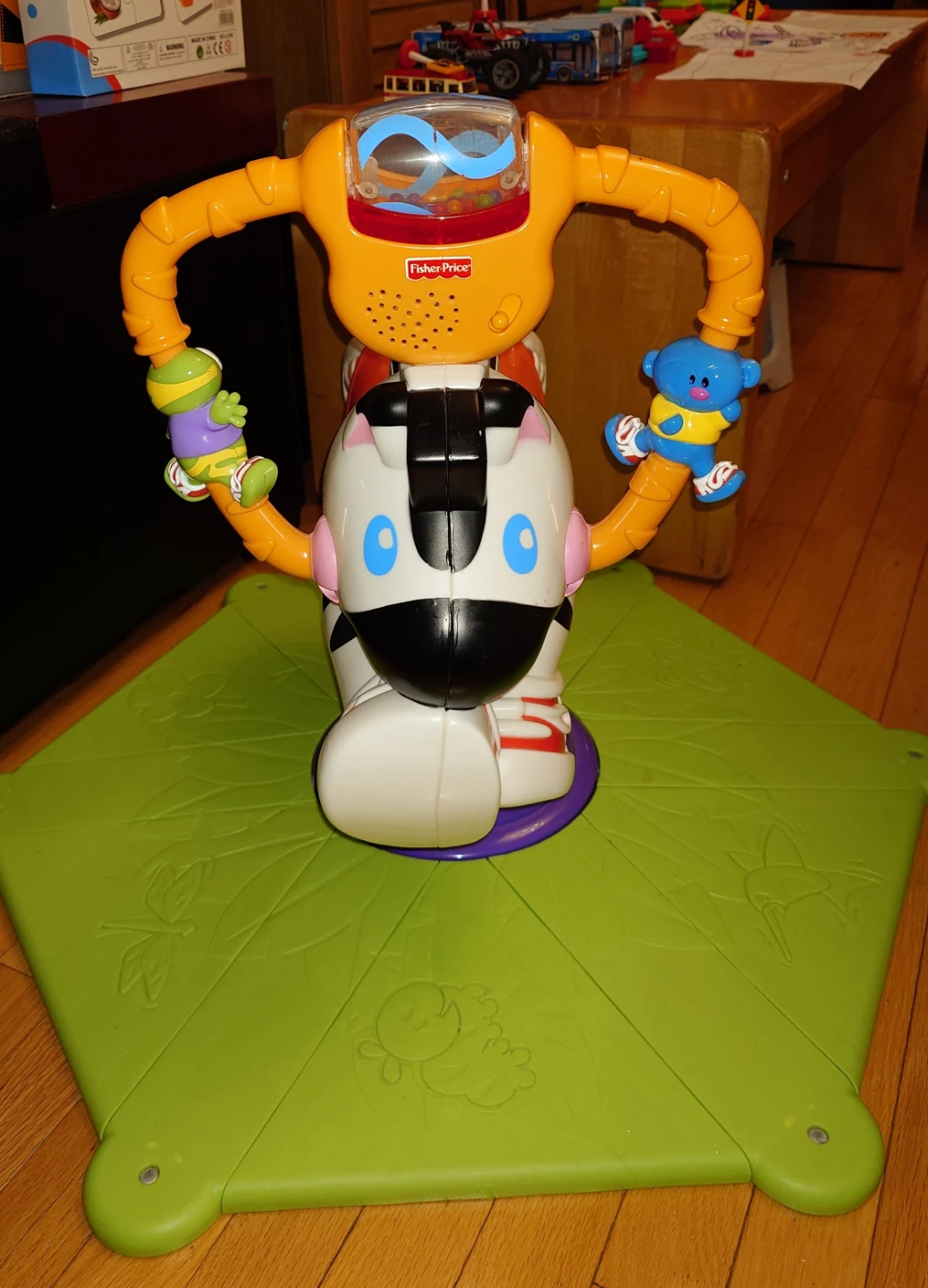 Fisher-Price Bounce and Spin Zebra