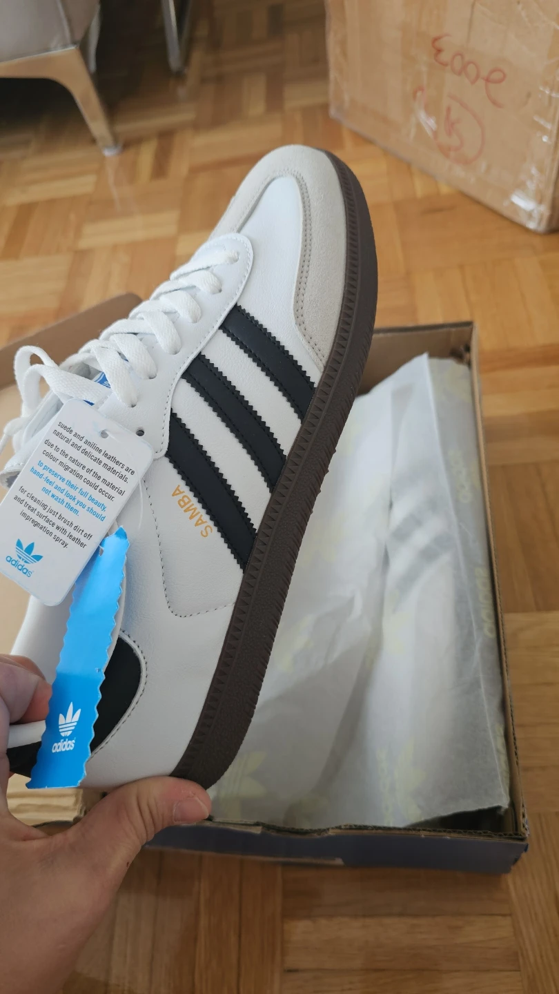 Adidas Samba Shoes - White/Black - photo 2