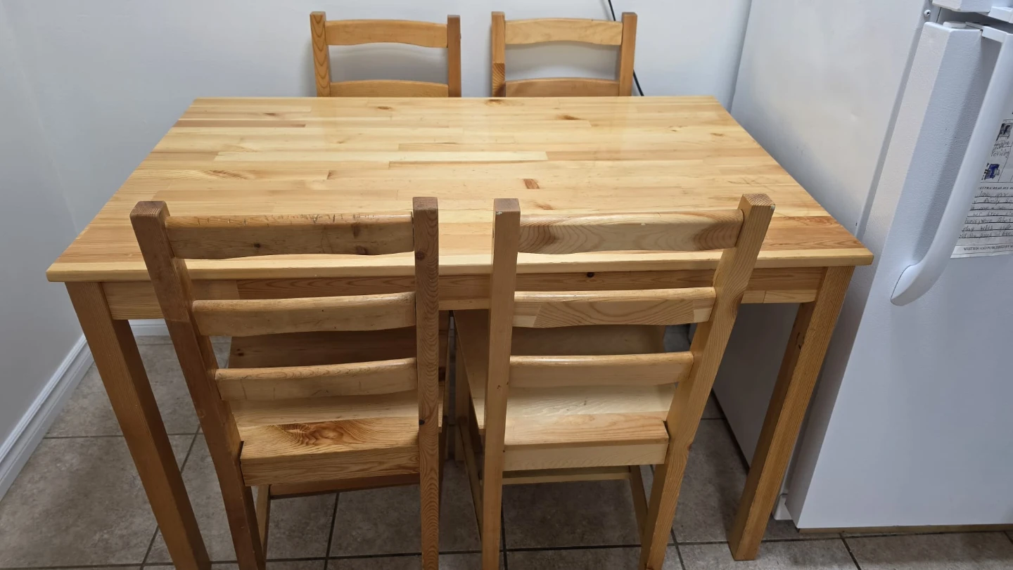 Table and Chairs