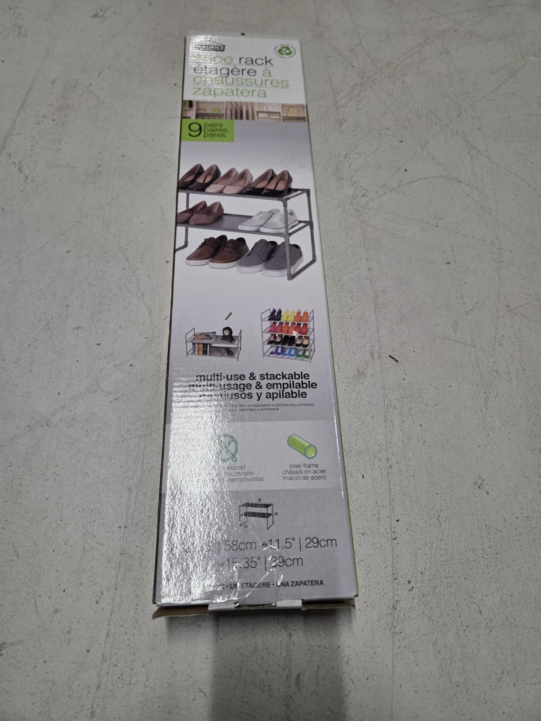 Maurice Multi-Use Stackable Shoe Rack - photo 4