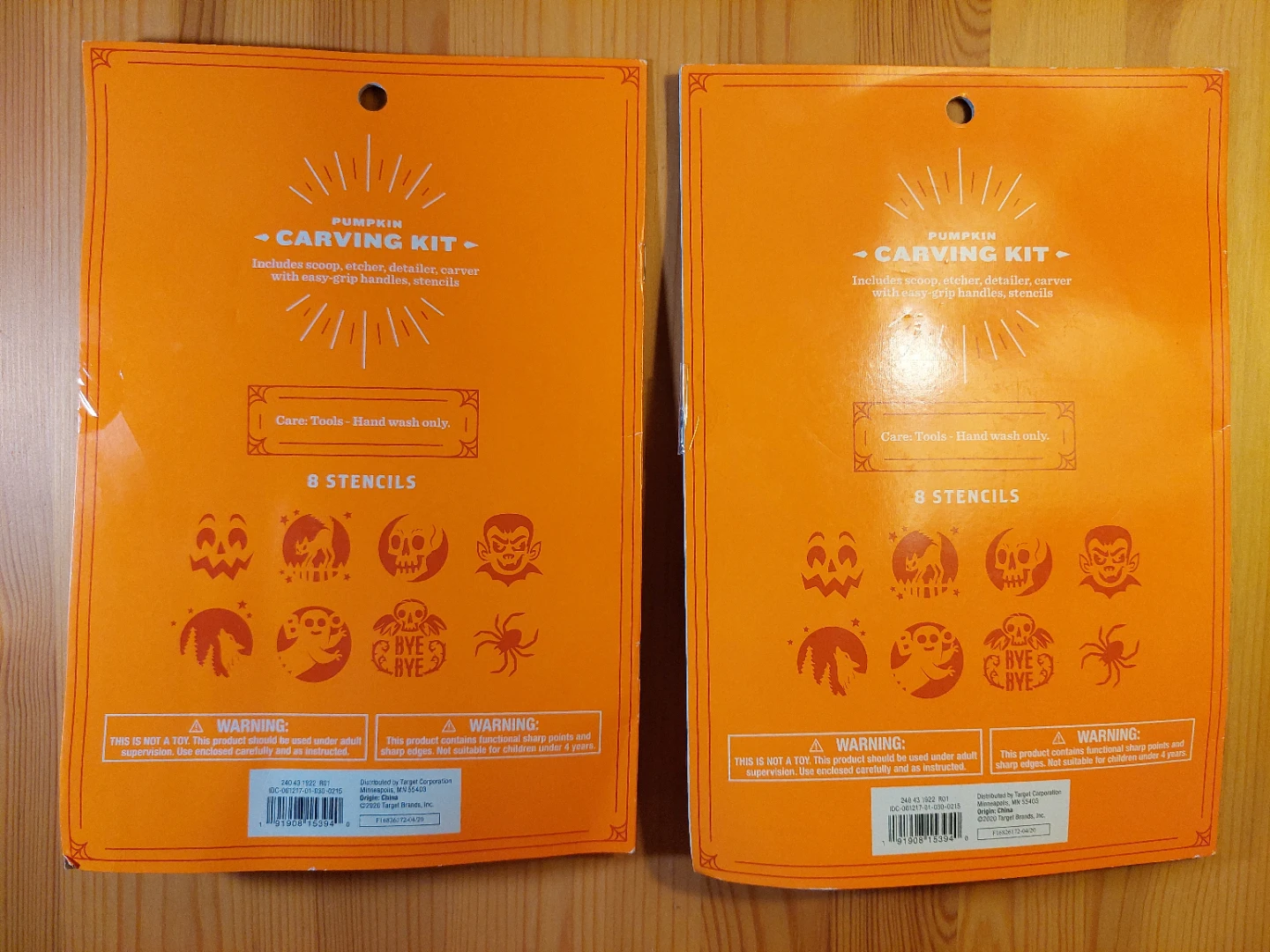 Sealed Pumpkin Carving Kits (2) - photo 2