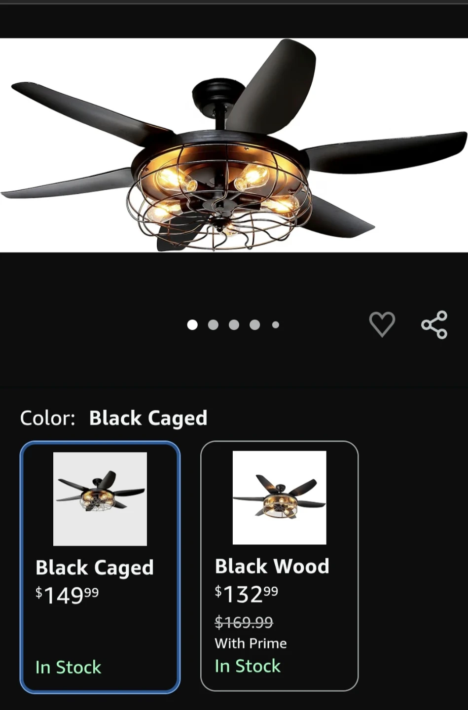 Ohniyou 52-inch Rustic Farmhouse Ceiling Fan - photo 5
