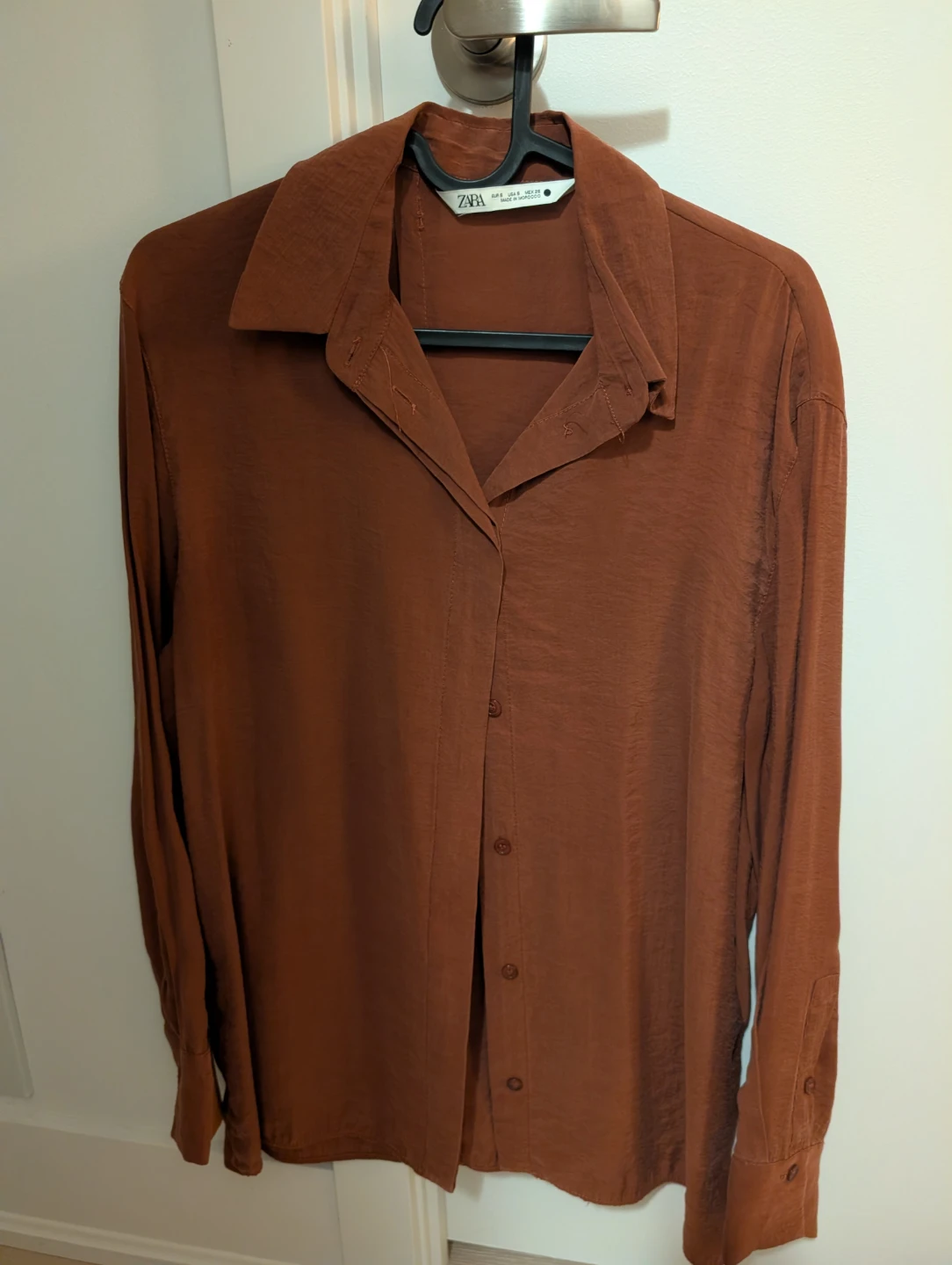 Zara Long Sleeve Button-Up Shirt