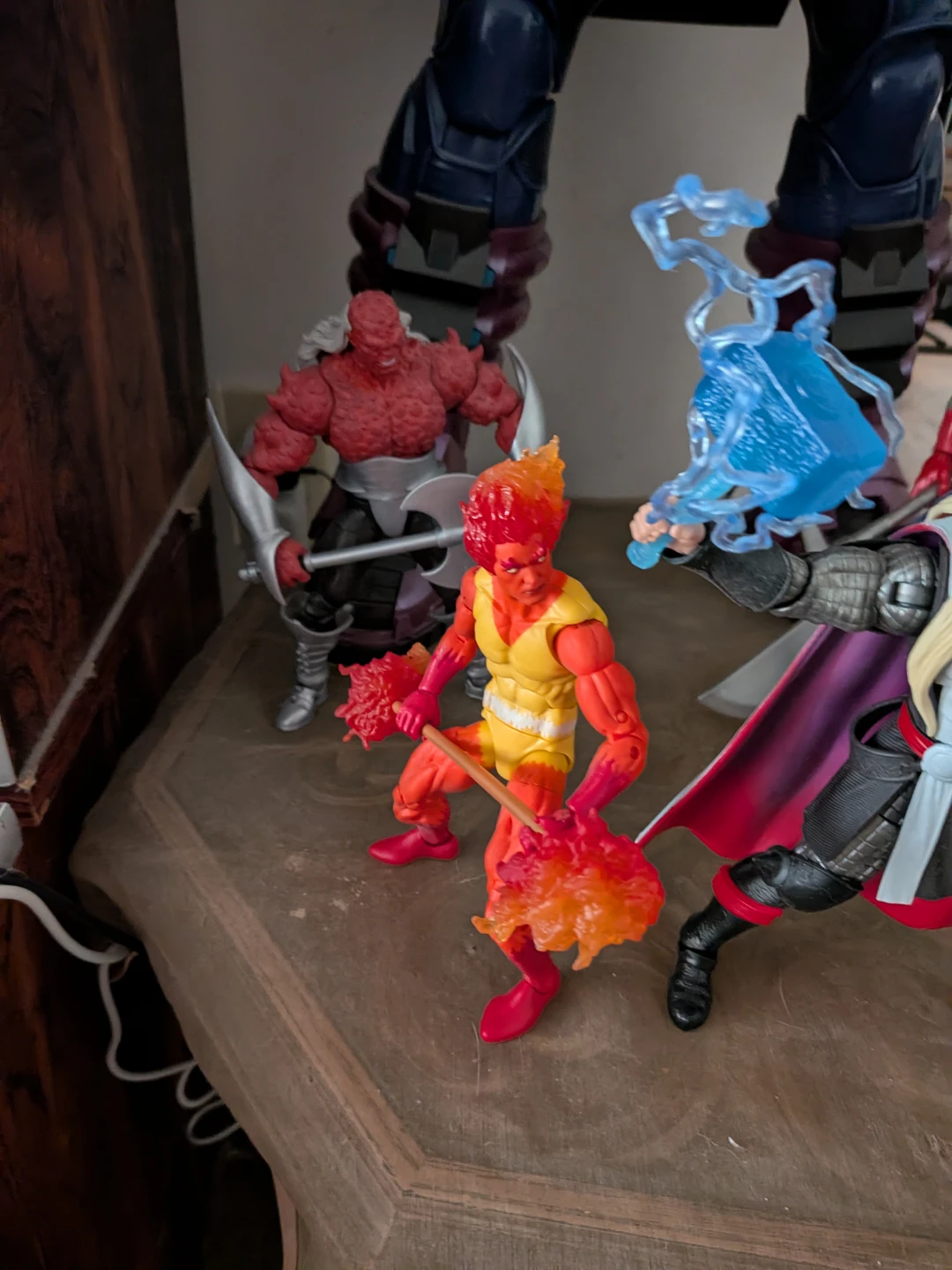 Pre-owned Marvel Legends Haslabs Galactus with 5 Harold's - photo 4