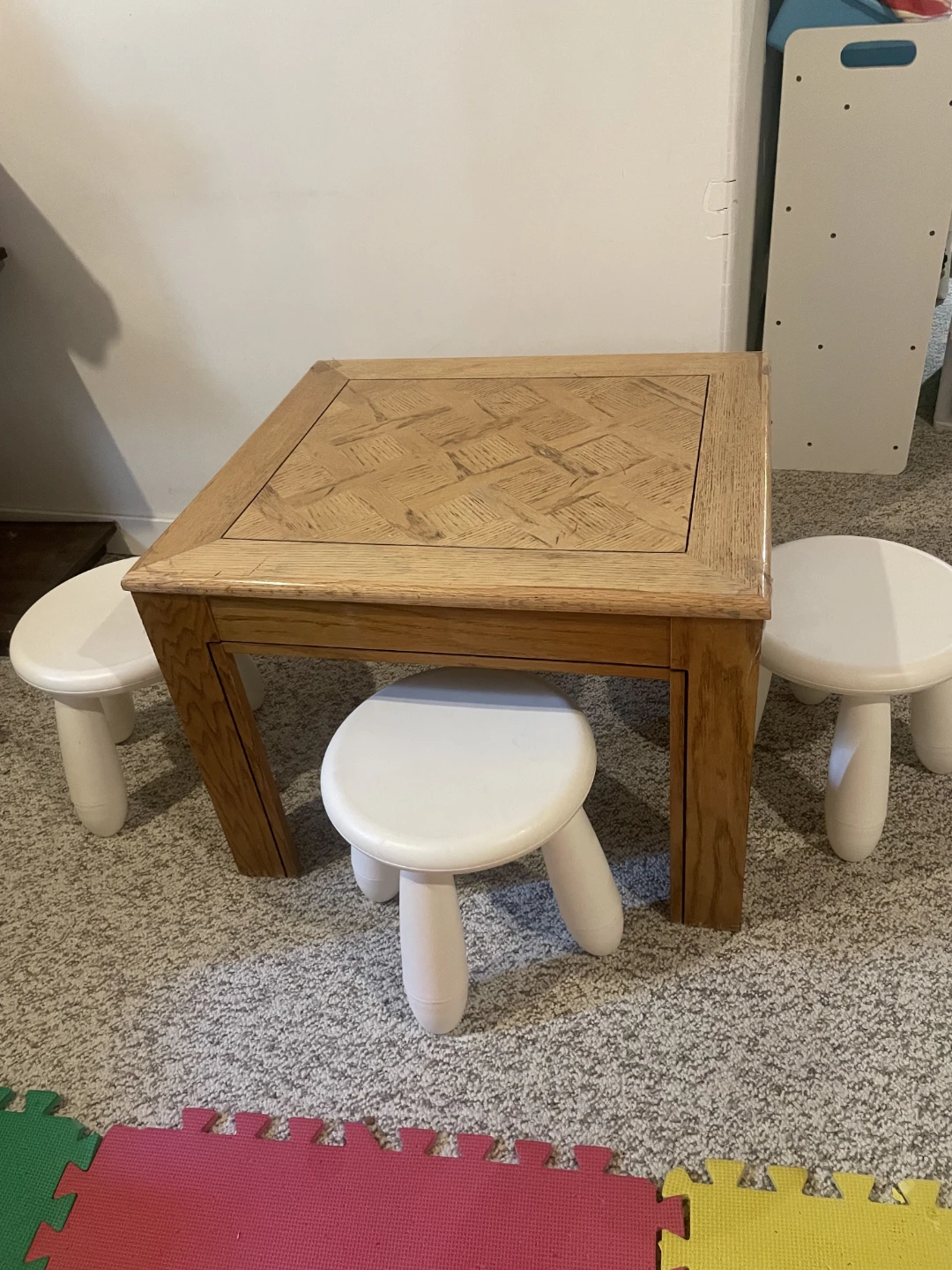 Kids Wooden Activity Table - photo 4