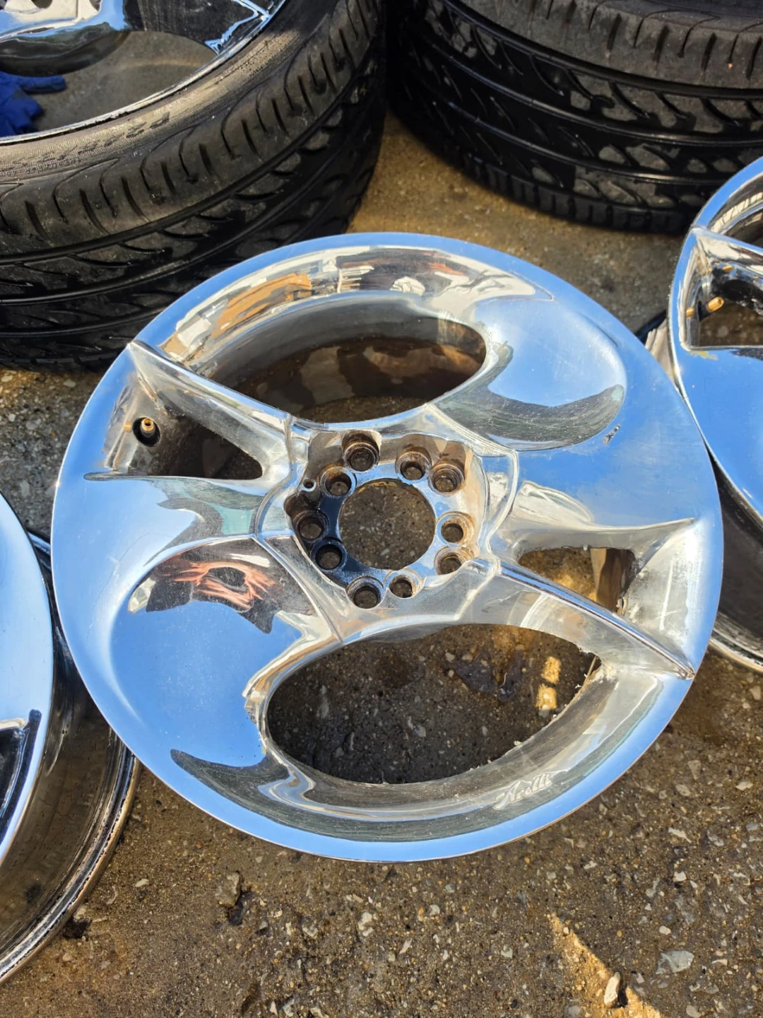 16 inch Arelli Assassyn rims wheels 5x100 5x114.3 - photo 4