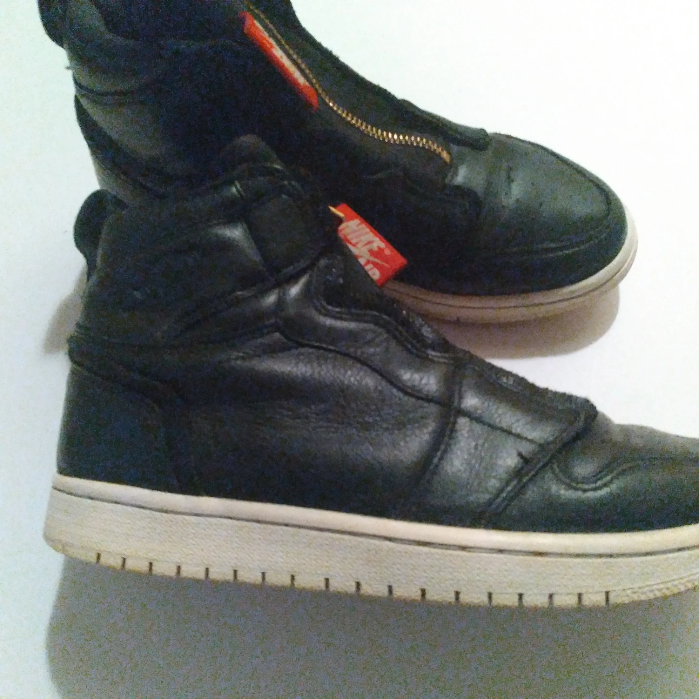 Nike Air Jordan 1 Zip High Top Sneakers - photo 2
