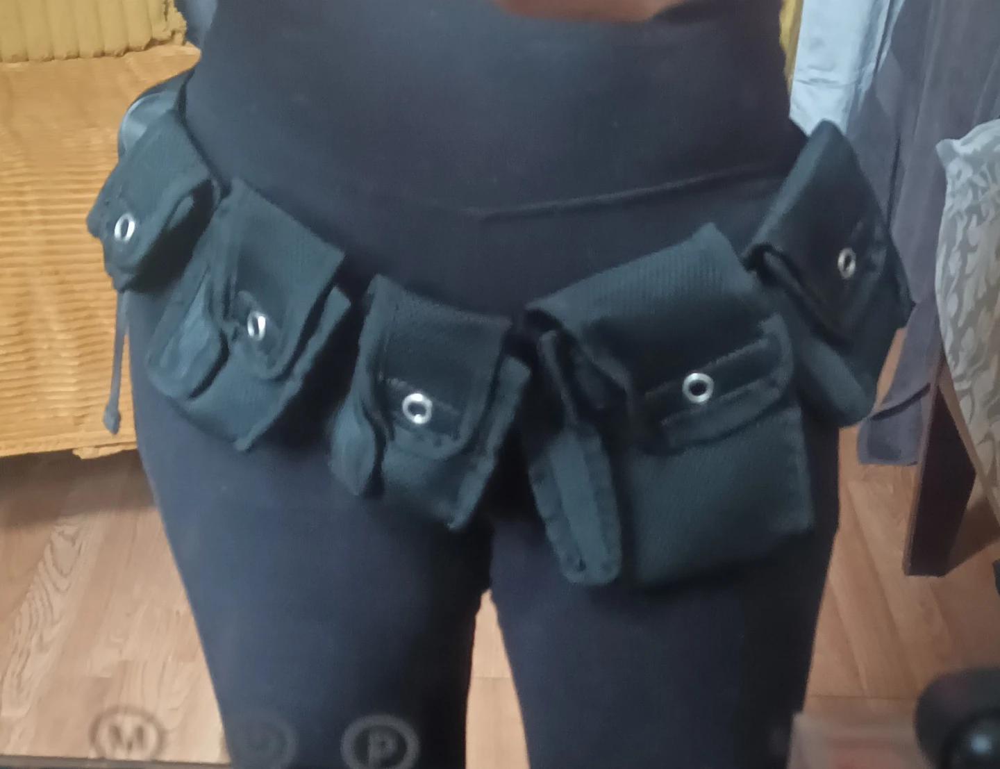 Cosplay Adjustable Utility multi-pocket belt🎃👻🦇🖤
