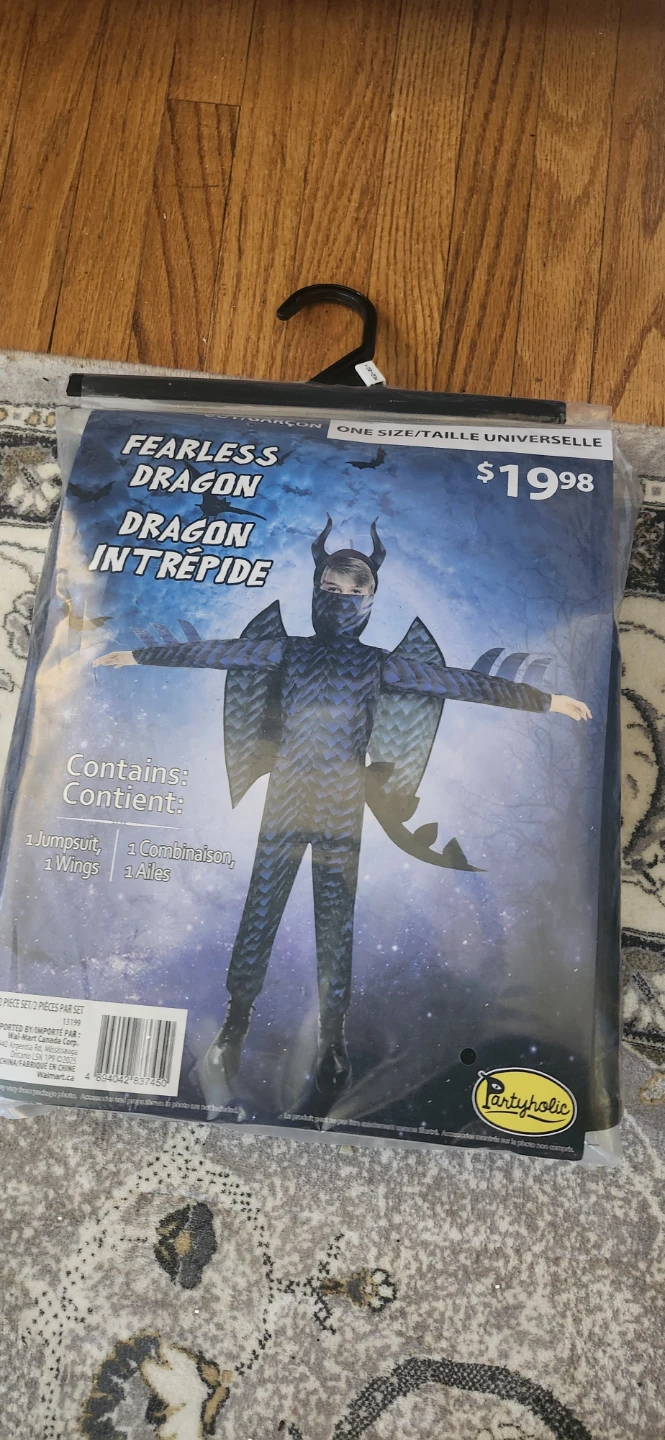 Fearless Dragon Costume - One Size