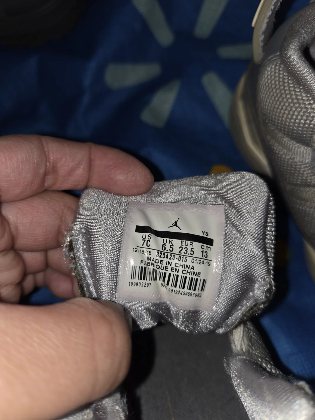 Jordan Toddler Shoes Grey - photo 2