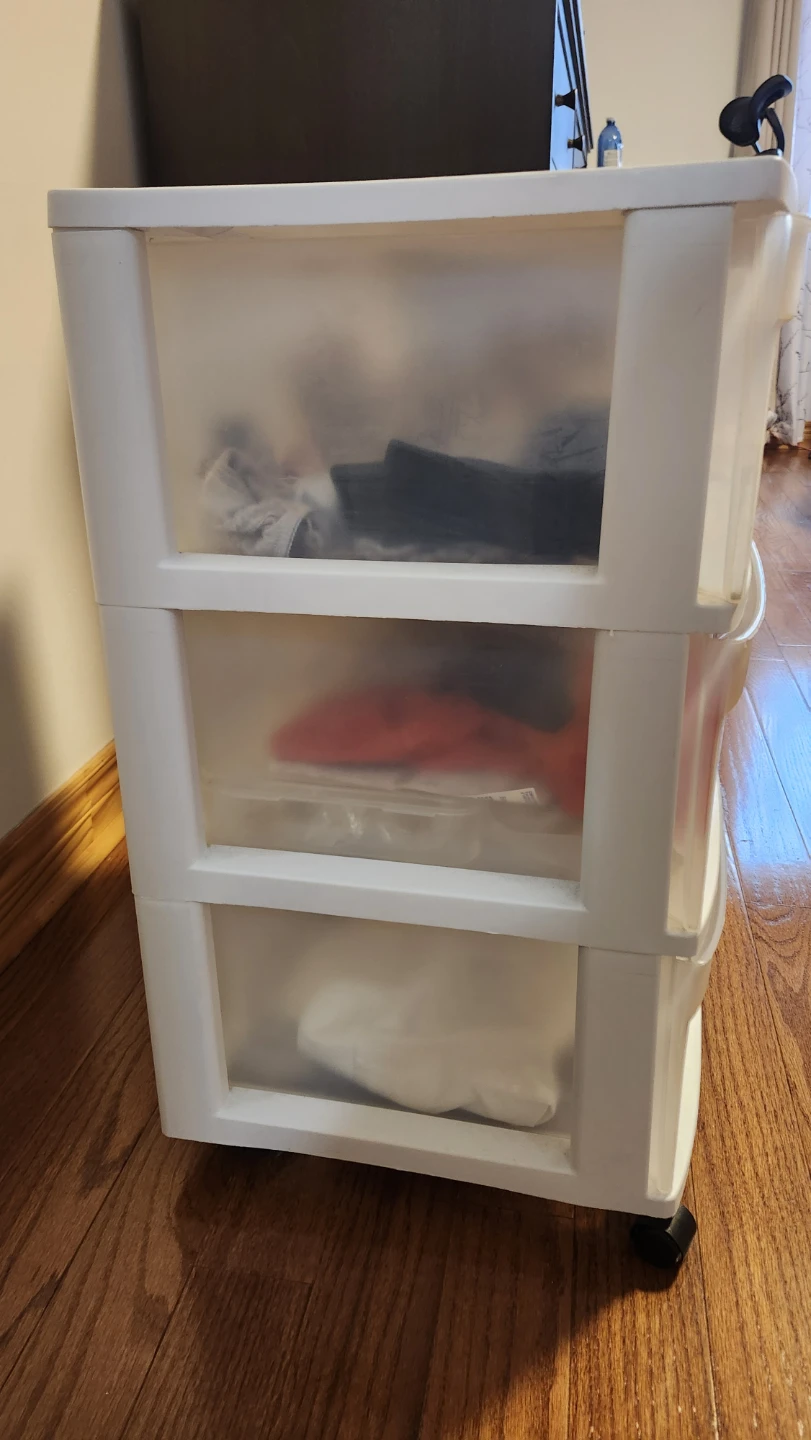 Sterilite 3-Drawer Wide Cart - photo 2