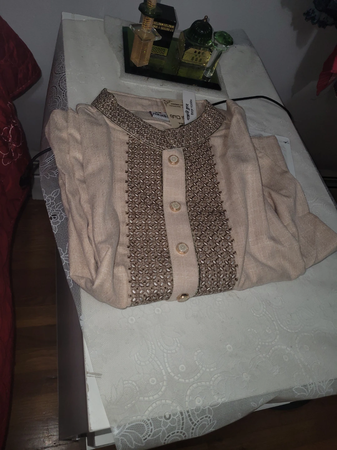 Panjabi Club Beige Panjabi Size 40