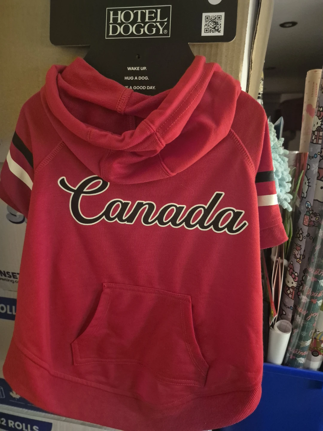 Hotel Doggy Canada Dog Hoodie
