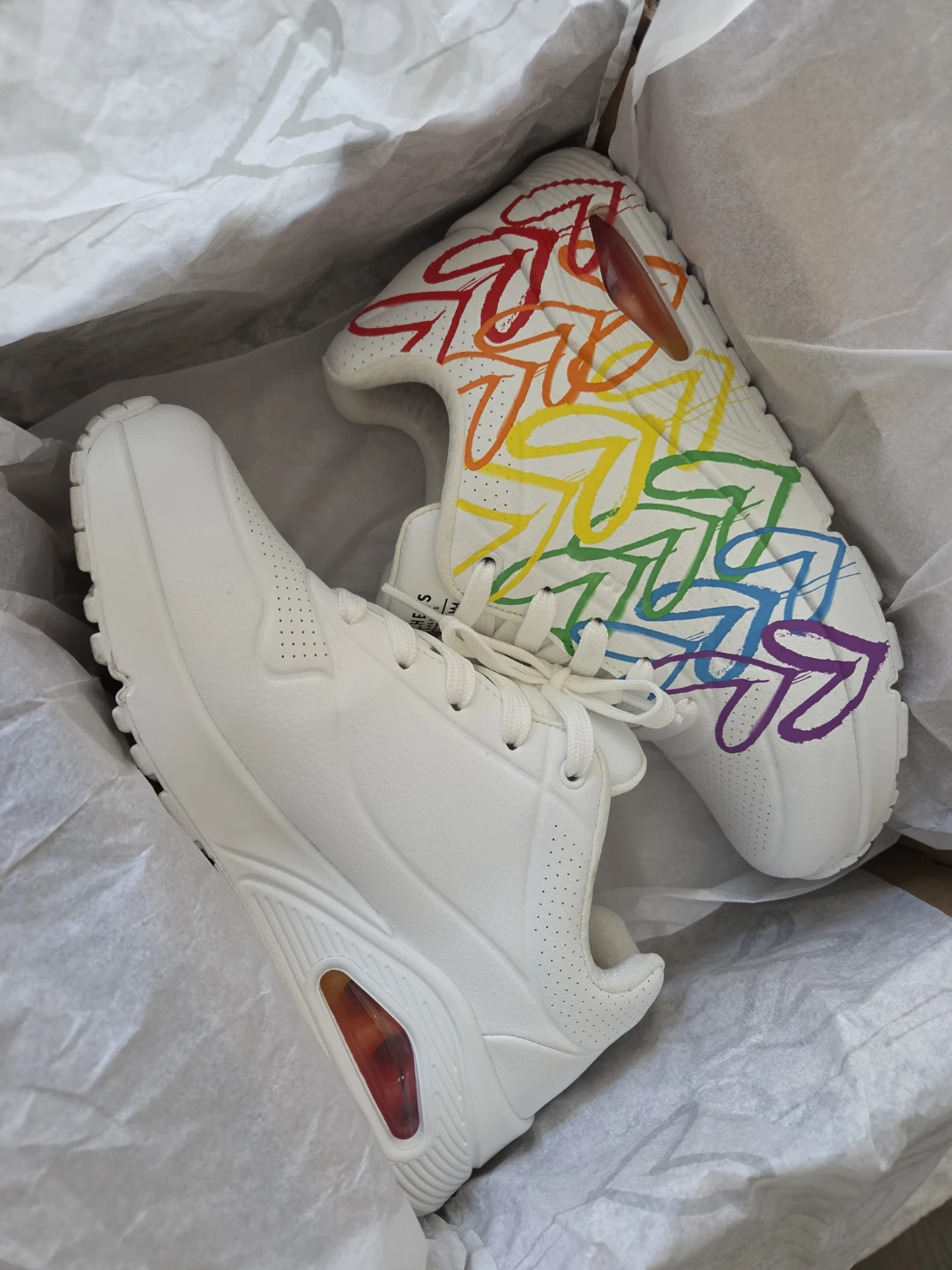 Skechers Uno-Full Of Love Sneakers Size 7 - photo 4