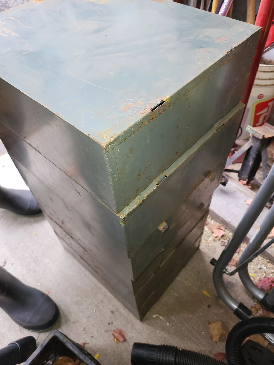 Metal Small Parts Storage Cabinet - photo 3