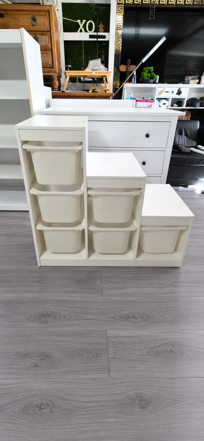 IKEA Trofast White Storage Unit - photo 5