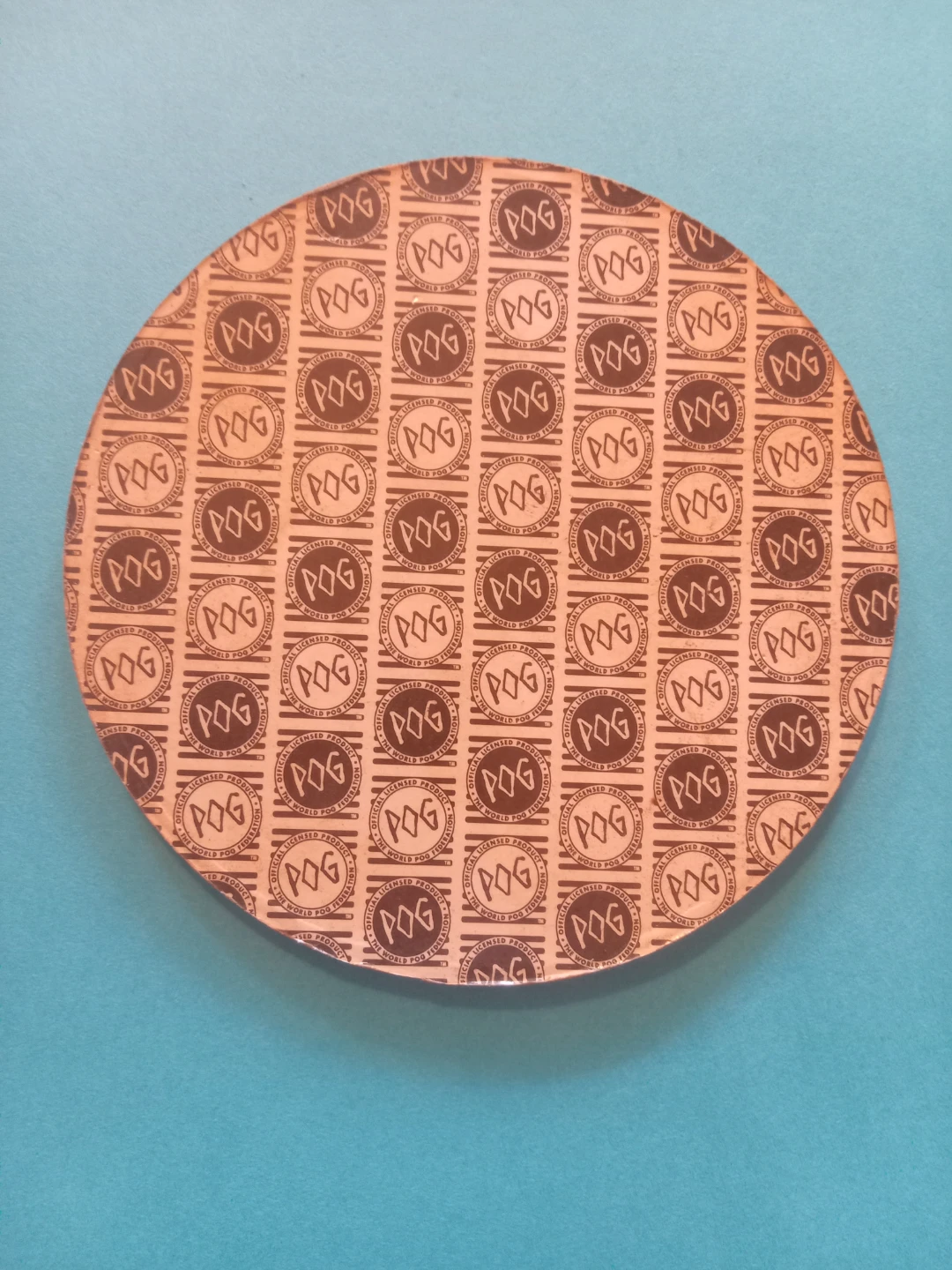 Vintage 1994 World POG Federation Oversized promo POG - photo 2