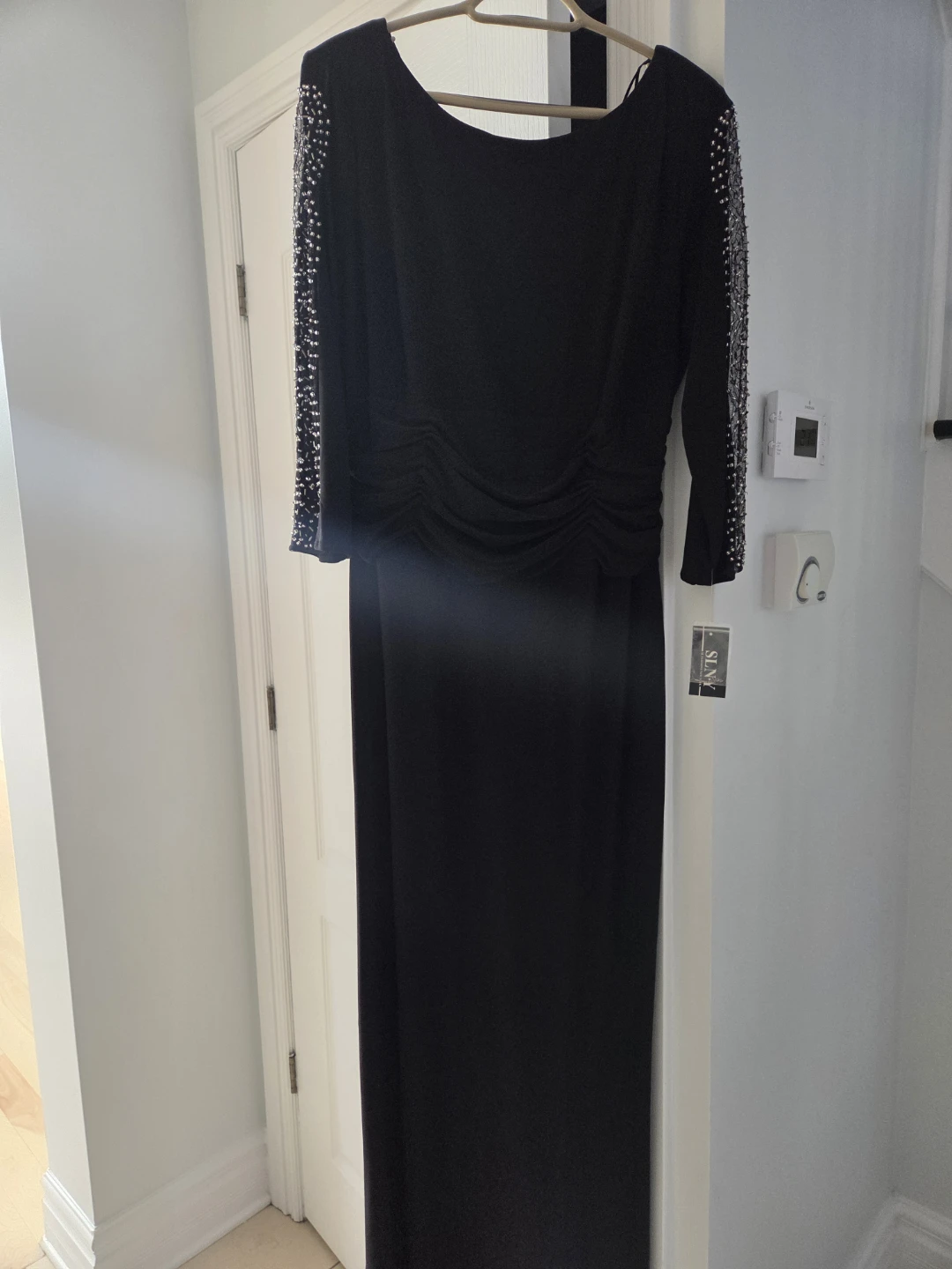 SLNY Black Dress, Size 16