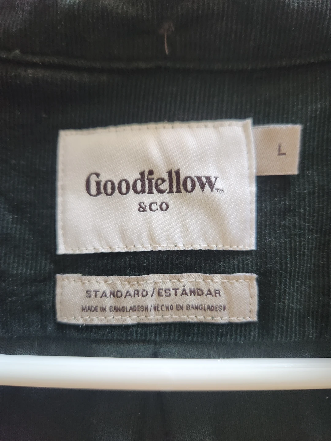 Goodfellow & Co Green Corduroy Shirt - photo 4