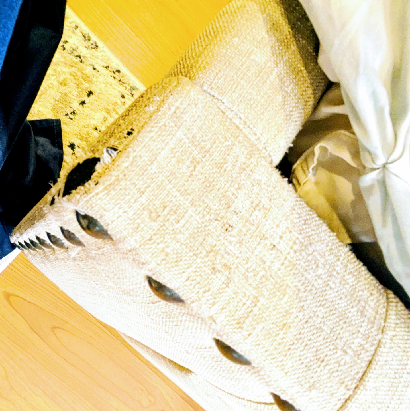 King Size Upholstered Bed Frame with Storage - photo 3