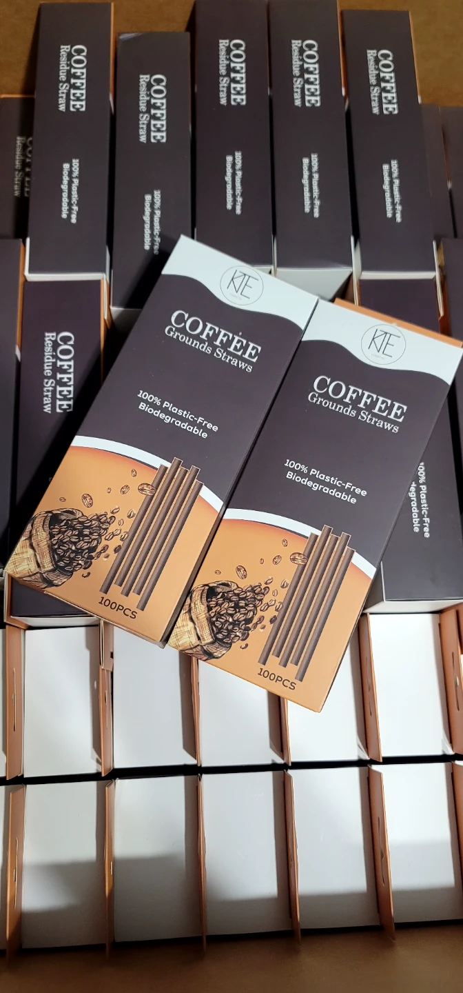 KTE Coffee Grounds Straws 100pk - photo 2