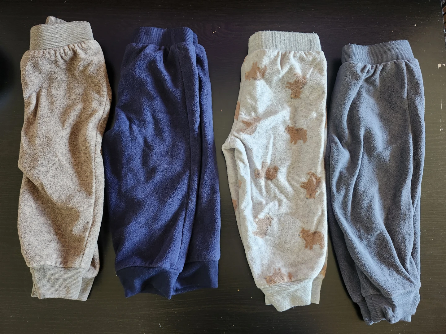 Set of 4 Fleece Joggers
