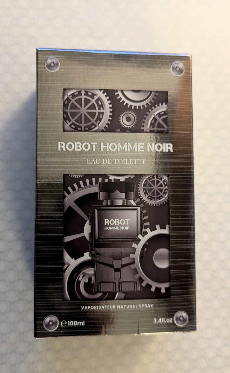 Robot Homme Noir 100ml 💎Unique Bottle💎 - photo 3