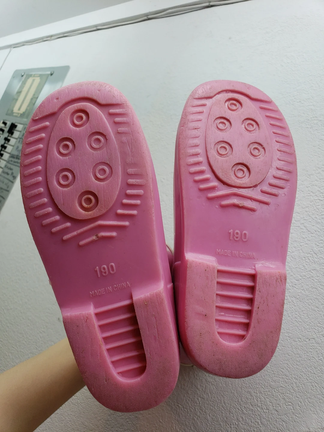 Jollywalk Kids Pink Rain Boots Size Kids 12 - photo 2