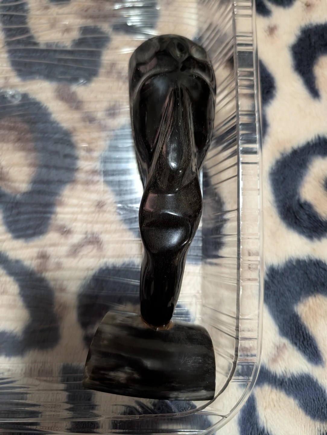 Hand-Carved Horn Statues