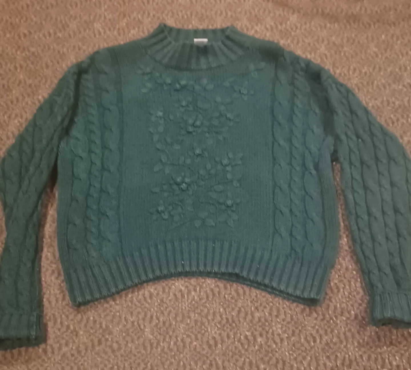 Green Winter Sweater