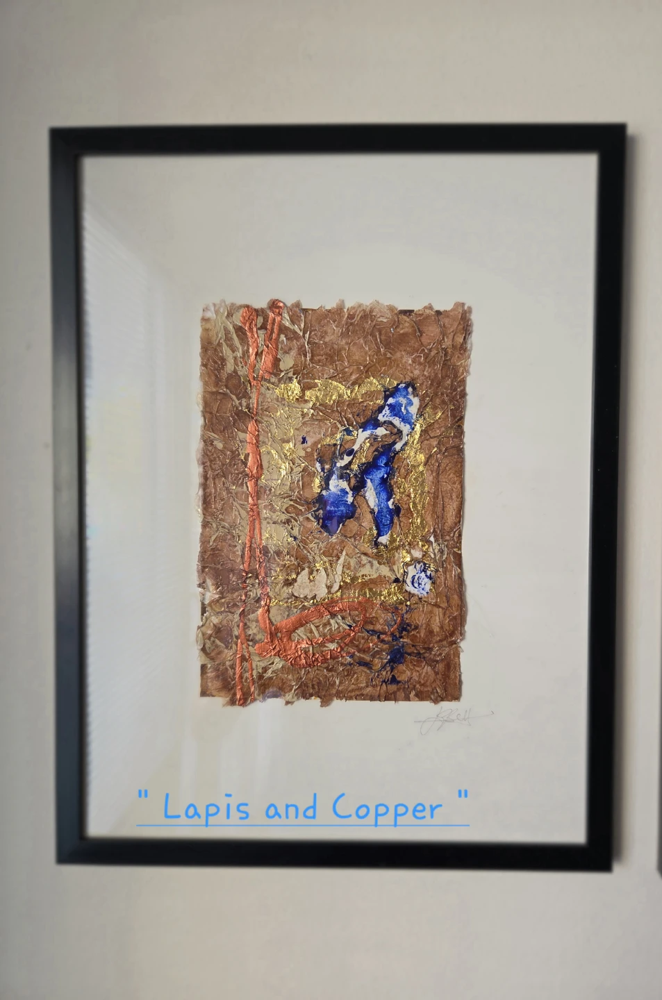 Set of Two Framed Abstract Art Prints - photo 3