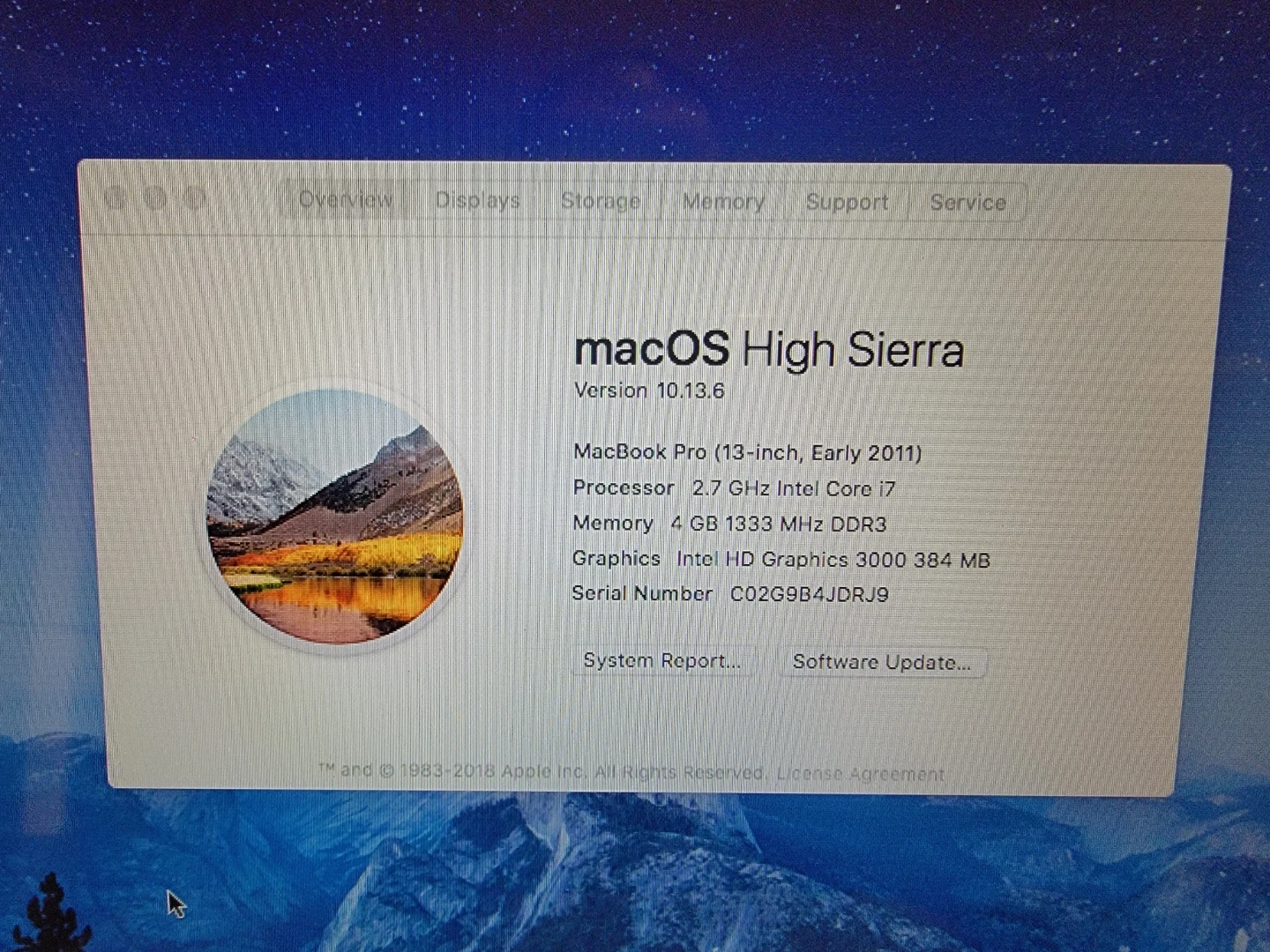 Apple MacBook Pro 13" 2011 for parts/repair - photo 2