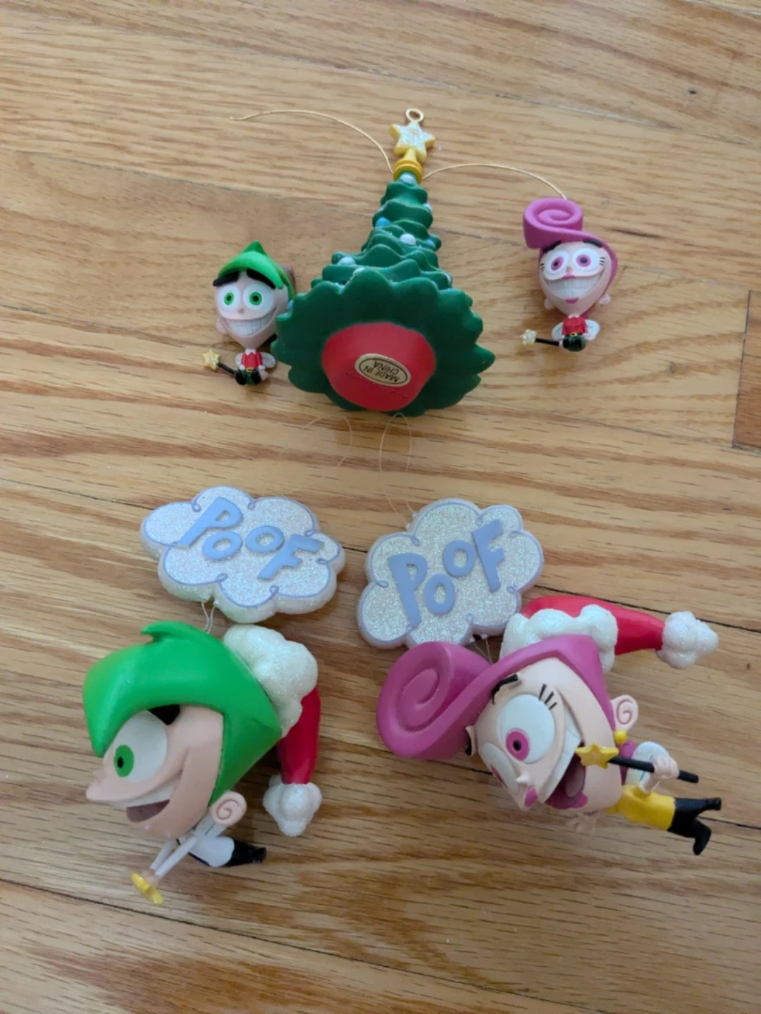 Fairly OddParents Christmas Ornament Set