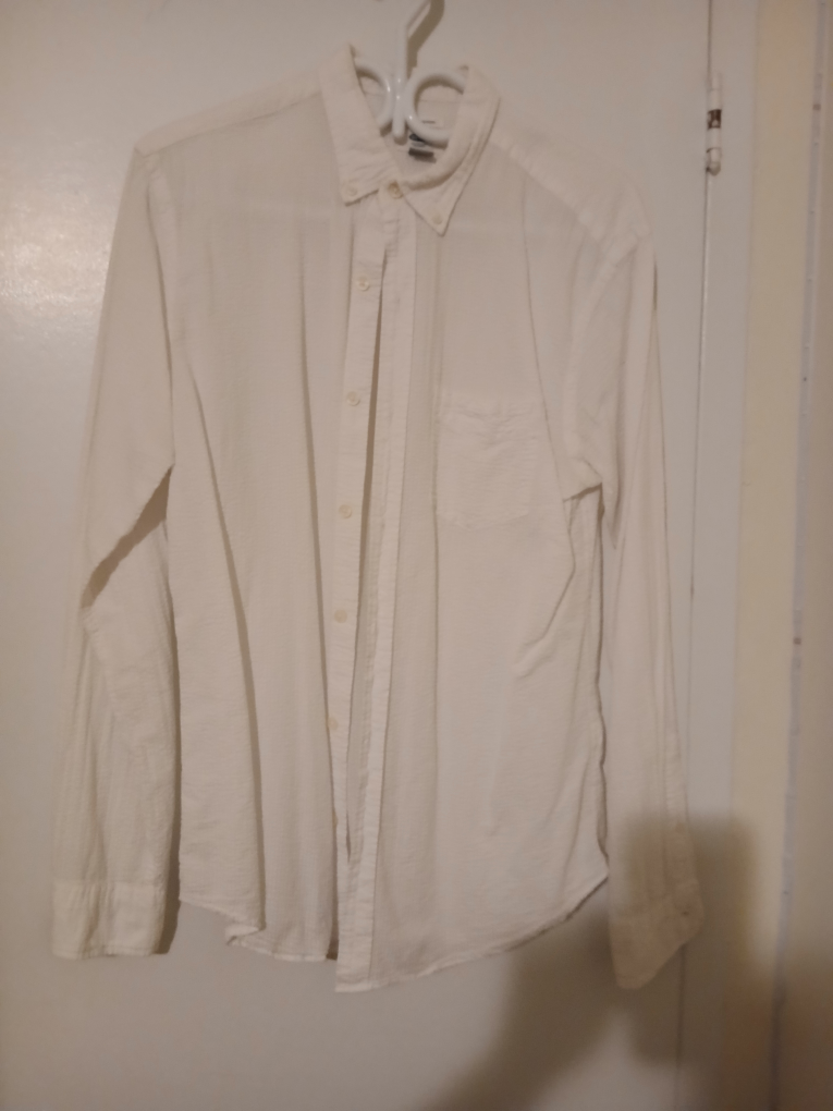 Old Navy White Slim Fit Shirt