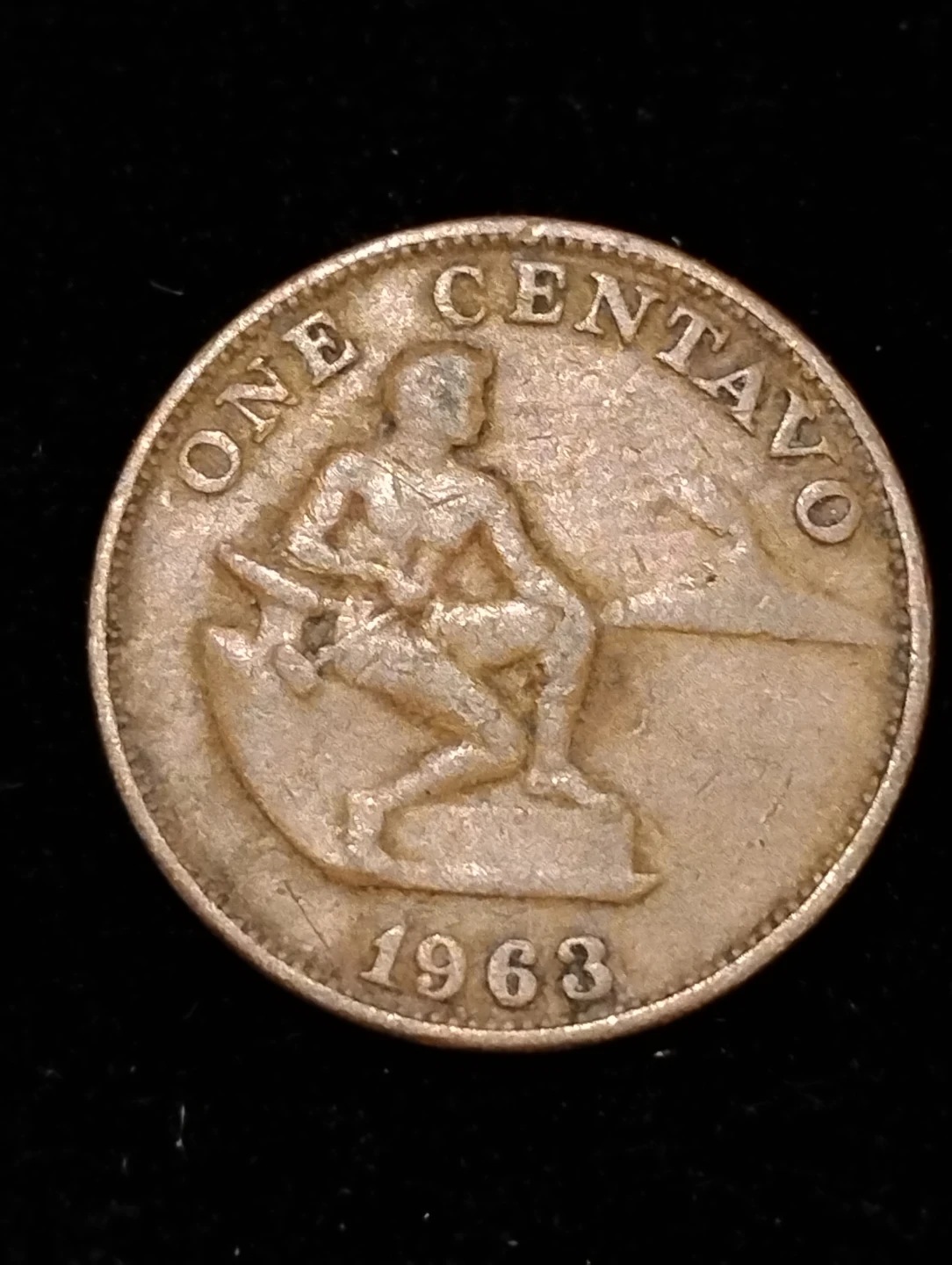 1963 Philippines One Centavo Coin