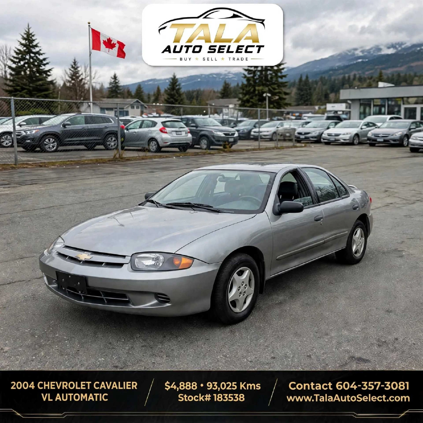 2004 Chevrolet Cavalier VL Automatic