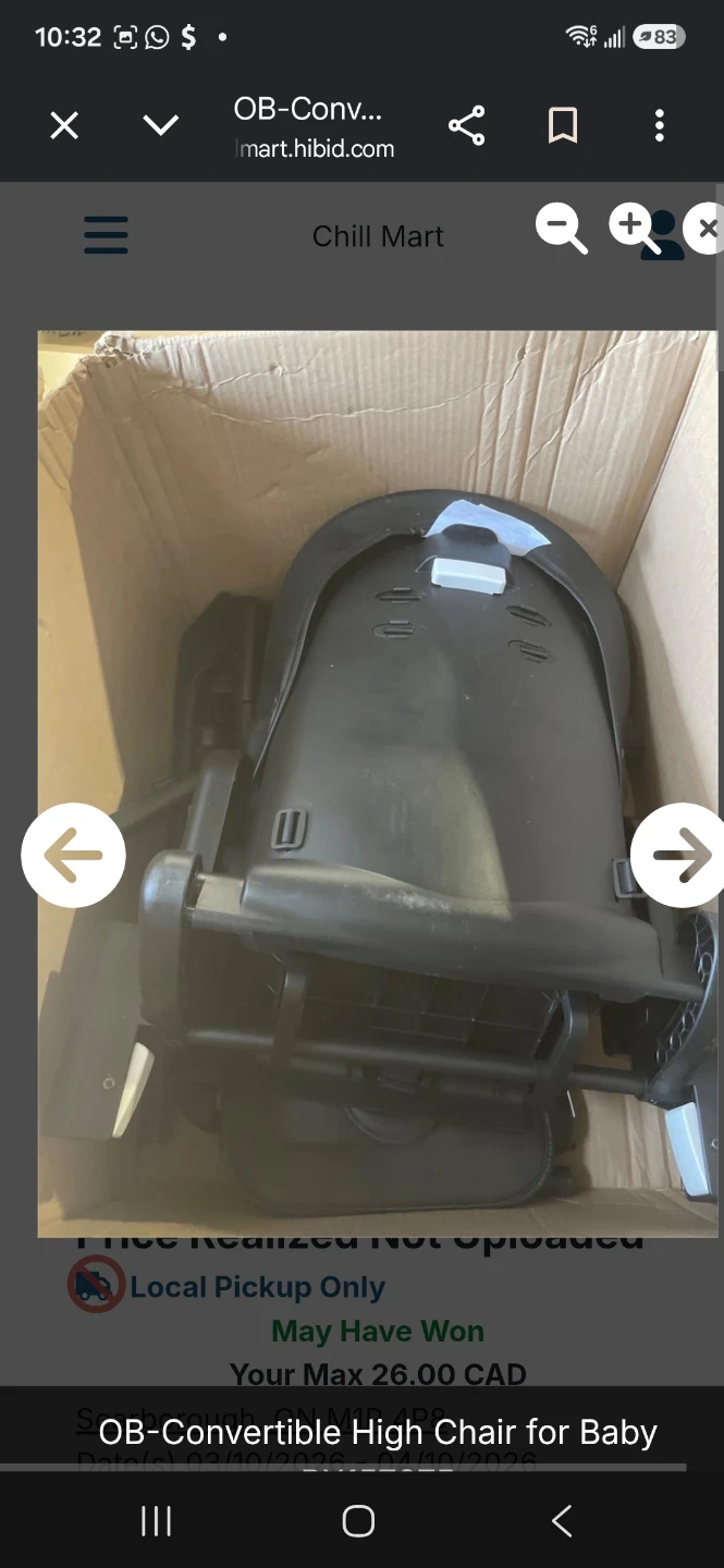 OB-Convertible Baby High Chair PX157275 - photo 5