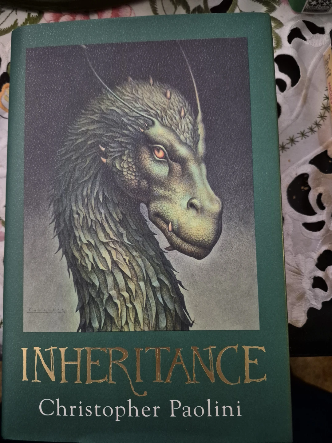 Inheritance by Christopher Paolini Hardcover Book
