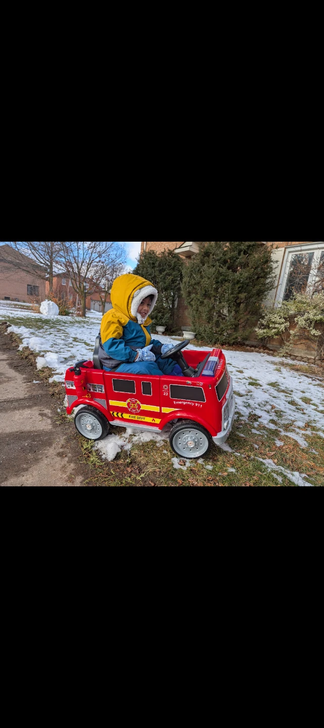 Ride on Fire Truck