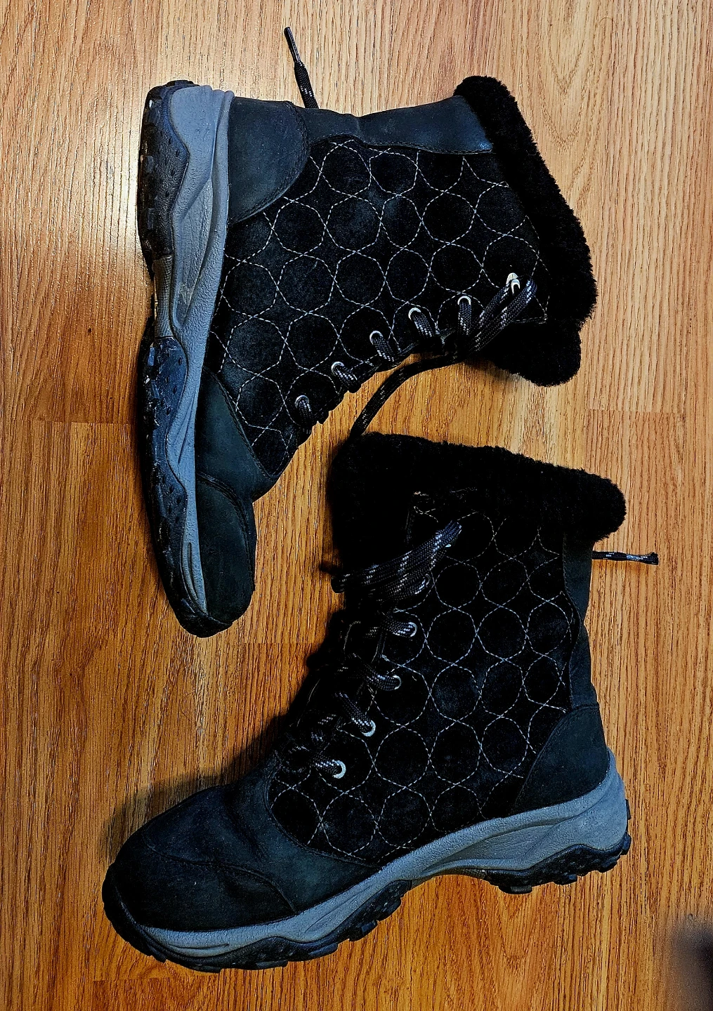 The North Face Black Winter Boots ✨️