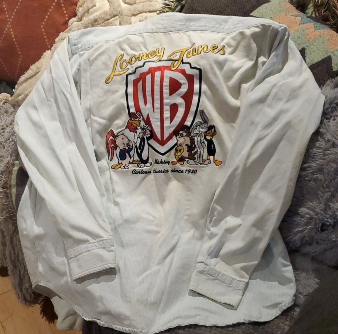 Vintage Looney Tunes Denim Shirt