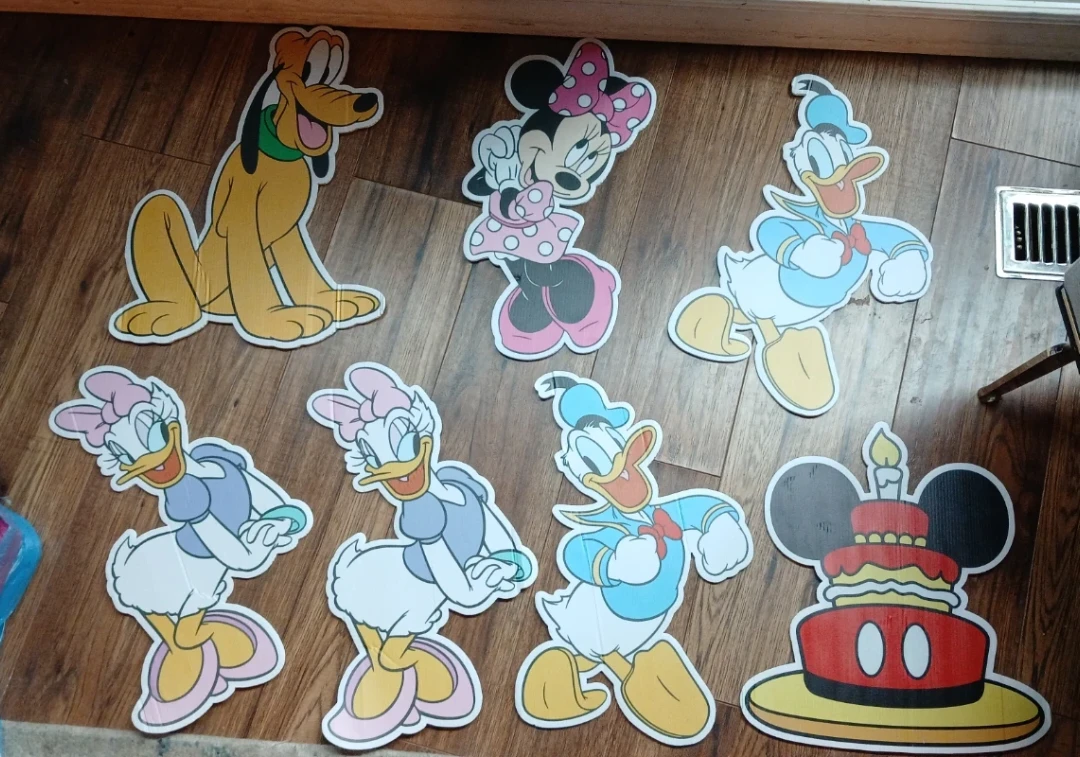 Disney Character foam Decorations