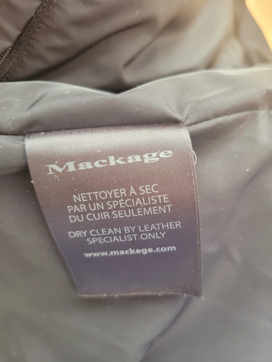 Mackage Black Down Coat - photo 2